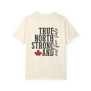 Happy Canada Day Maple Leaf T-Shirt | True North Strong Tee image 12