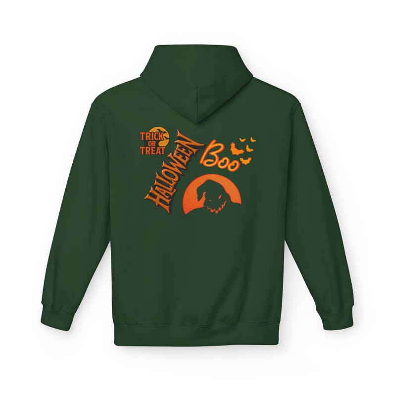 Halloween Boo Hoodie | Trick or Treat Pumpkin Spooky Design image 11