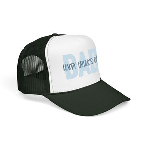 Father's Day Gift Foam Trucker Hat | Vintage Dad Badge image 8