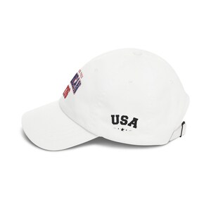 Bestickte amerikanische 1776 Dad Cap | Land der freien Vaterländischen Baseballmütze Bild 3