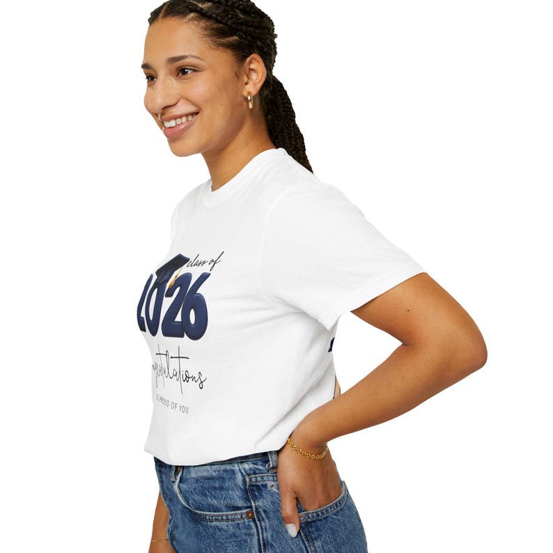 Class of 2026 Graduation 2026 T-Shirt | Congratulations Cap Toss image 13