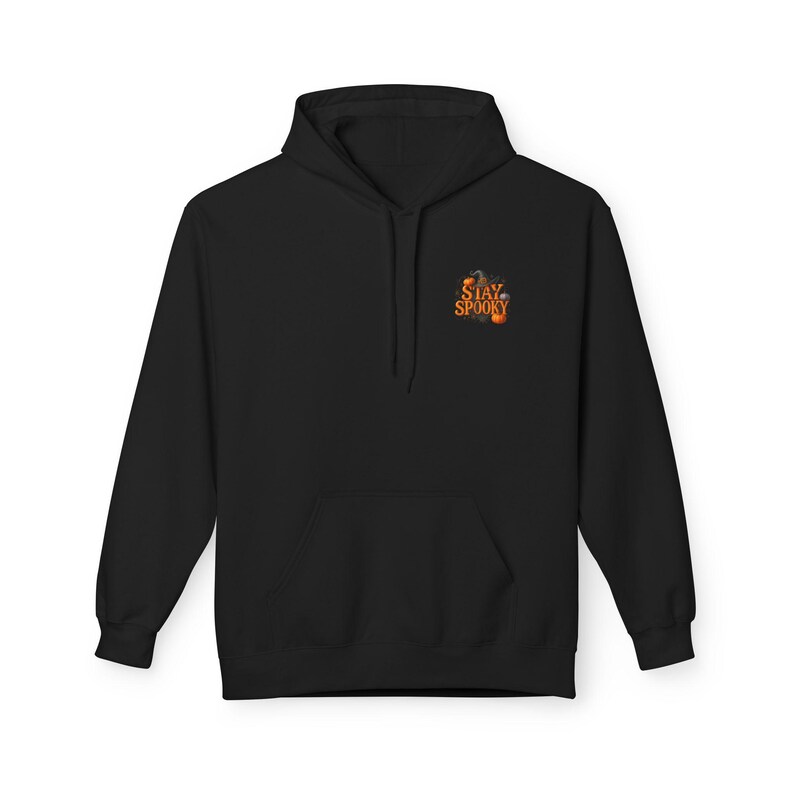 Halloween Boo Hoodie | Trick or Treat Pumpkin Spooky Design image 2