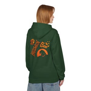 Halloween Boo Hoodie | Trick or Treat Pumpkin Spooky Design image 15