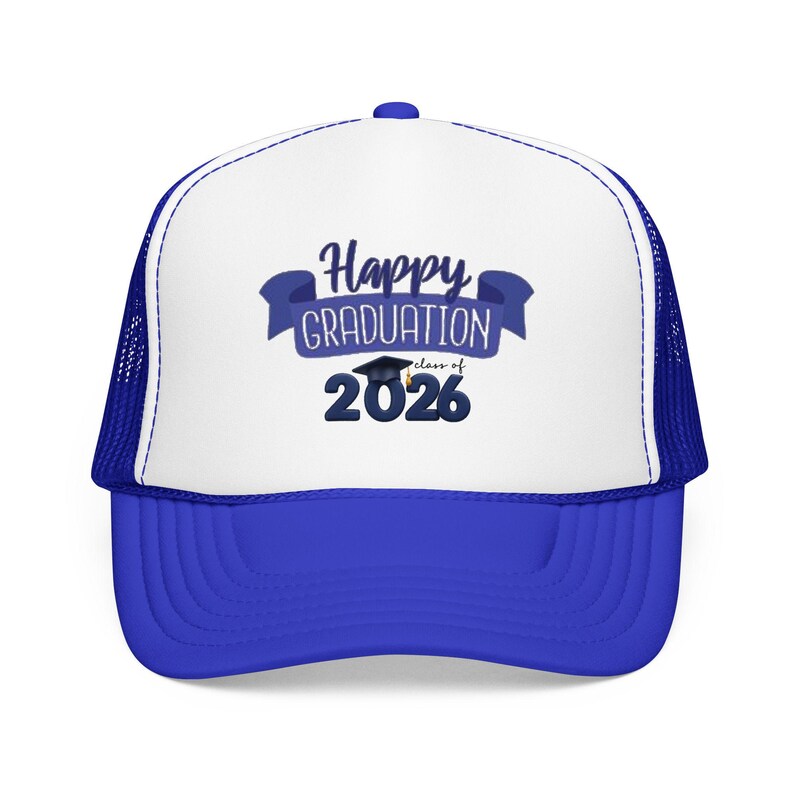2026年卒業おめでとう！フォーム製トラッカーハット｜卒業帽バナー 画像 8