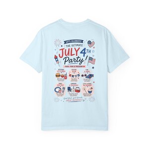 250th Anniversary Statue of Liberty American Flag T-shirt | July 4th Celebration image 8