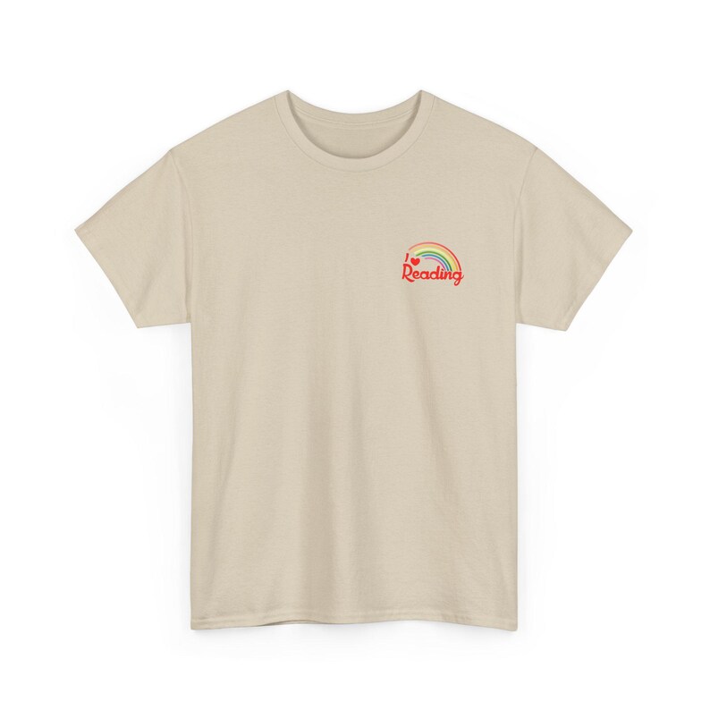 Booked for the Summer Tee | Reading Beach Book Stack Tee image 2