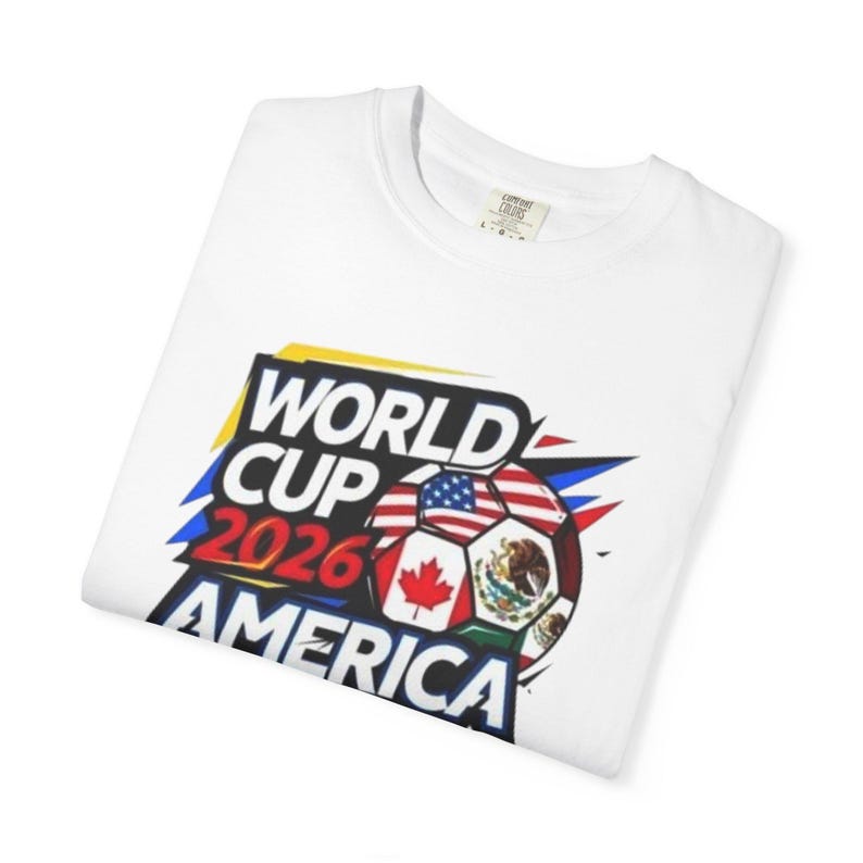 T-shirt WK voetbal 2026 America Soccer Mascottes | Amerikaans voetbalshirt afbeelding 13