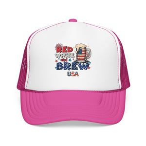 250e anniversaire, casquette de camionneur | USA Bière patriotique, indépendance américaine 1776 image 4