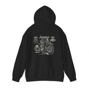 Vintage motorcykelhuvtröja | Harley-Davidson-logotyp bild 13