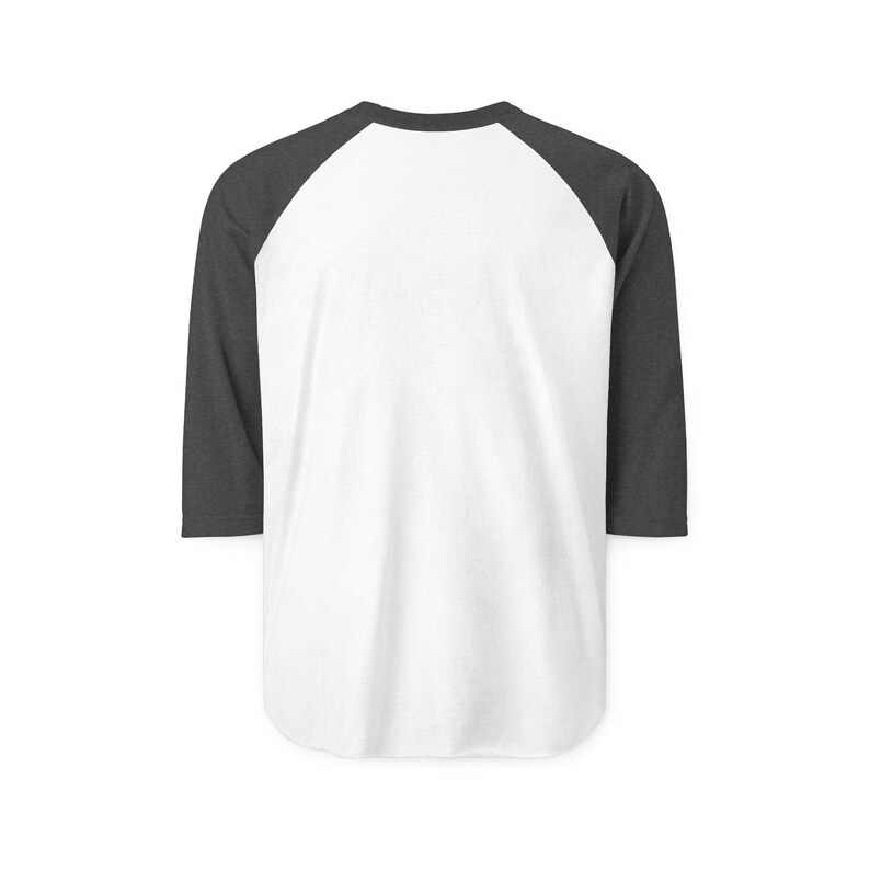 Camiseta raglán Baseball Life / Gráfico de bate y guante de béisbol imagen 16