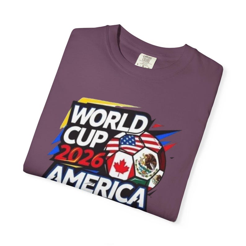 T-shirt WK voetbal 2026 America Soccer Mascottes | Amerikaans voetbalshirt afbeelding 15
