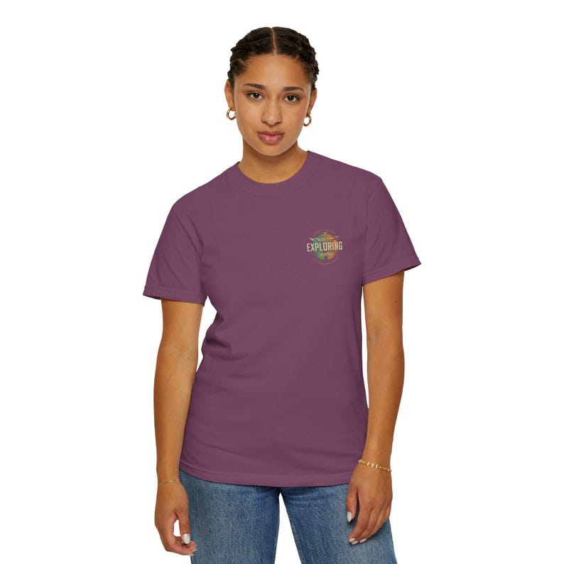 Road Trip Grafisk T-shirt | Vintage Kamerakollage, Tryck Baktill bild 12