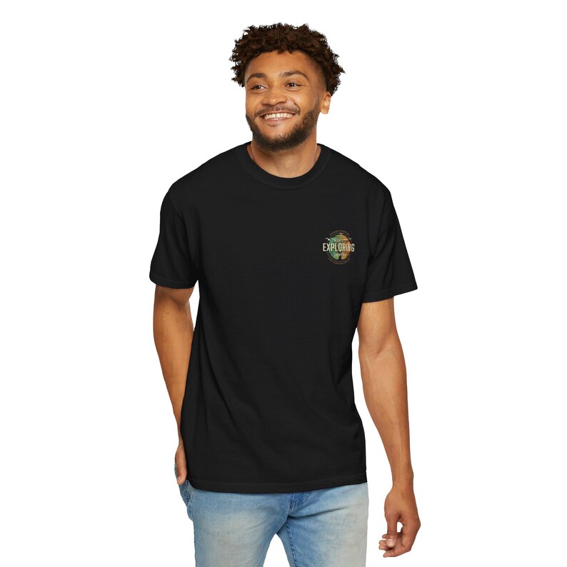 Road Trip Grafisk T-shirt | Vintage Kamerakollage, Tryck Baktill bild 6