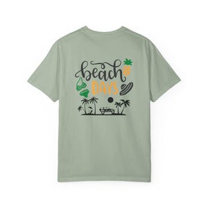 Sun Salt Sand Summer Beach T-shirt | Beach Days Graphic Tee image 6