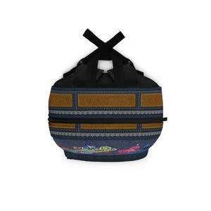 Personalisierter Tanz-Jeansrucksack | Bestickter Kinderrucksack mit Namen Bild 8