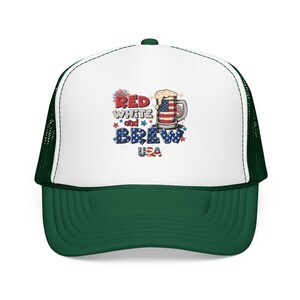 250e anniversaire, casquette de camionneur | USA Bière patriotique, indépendance américaine 1776 image 5