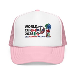 Gorra trucker de espuma con el logo del Mundial de Fútbol 2026 / EE. UU., Canadá, México imagen 10