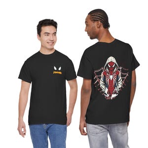 Spider-Man-Hoodie mit Grafikprint | Spinnennetz-Rückenprint Bild 5