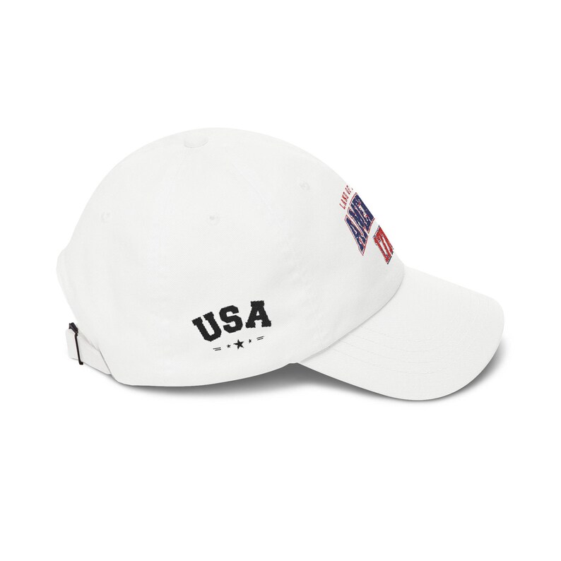 Bestickte amerikanische 1776 Dad Cap | Land der freien Vaterländischen Baseballmütze Bild 4