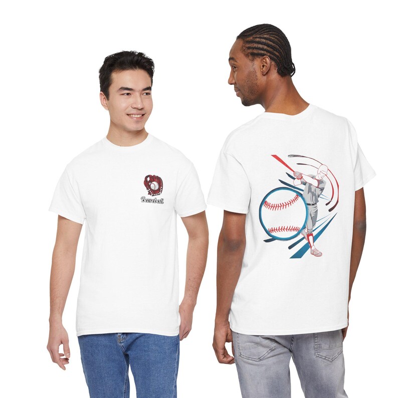 Basebollslagman grafisk t-shirt | Basebollspelare illustration, sporttröja bild 13