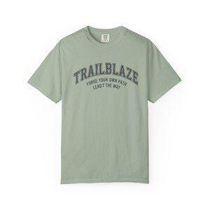 Trailblaze 'Trailblaze Forge Your Own Path' T-Shirt | Vintage Athletic Graphic image 2