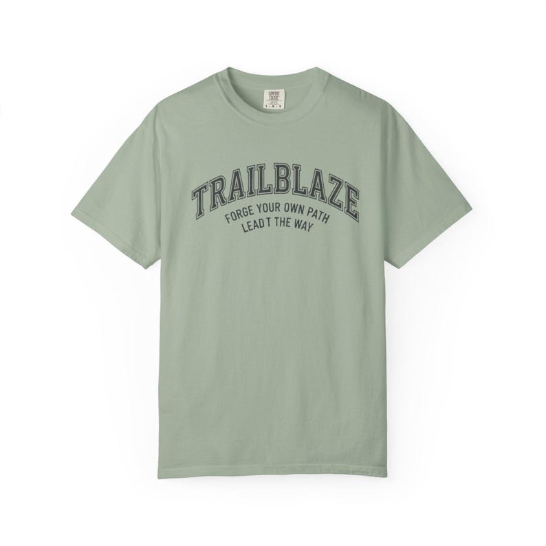 Trailblaze 'Trailblaze Forge Your Own Path' T-Shirt | Vintage Athletic Graphic image 2