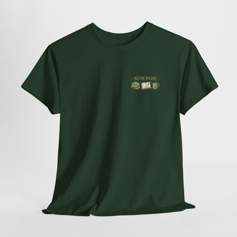 Book Lover,Bookish Rainy Day And Coffee Tee | 'Book Nerd' reading design image 16
