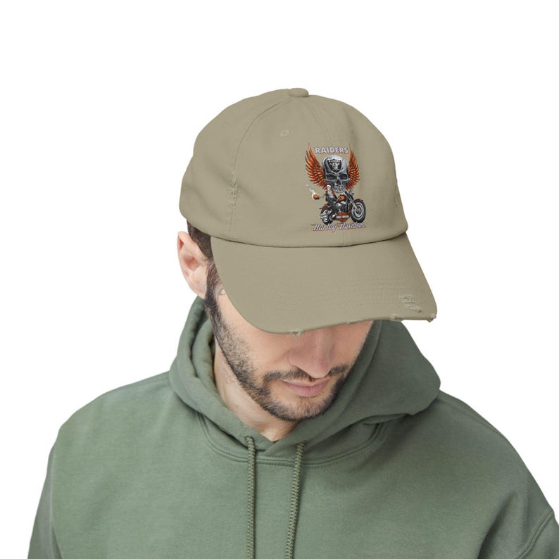 Czapka Harley Davidson z bawełny w stylu vintage, sportowa czapka motocyklowa zdjęcie 14