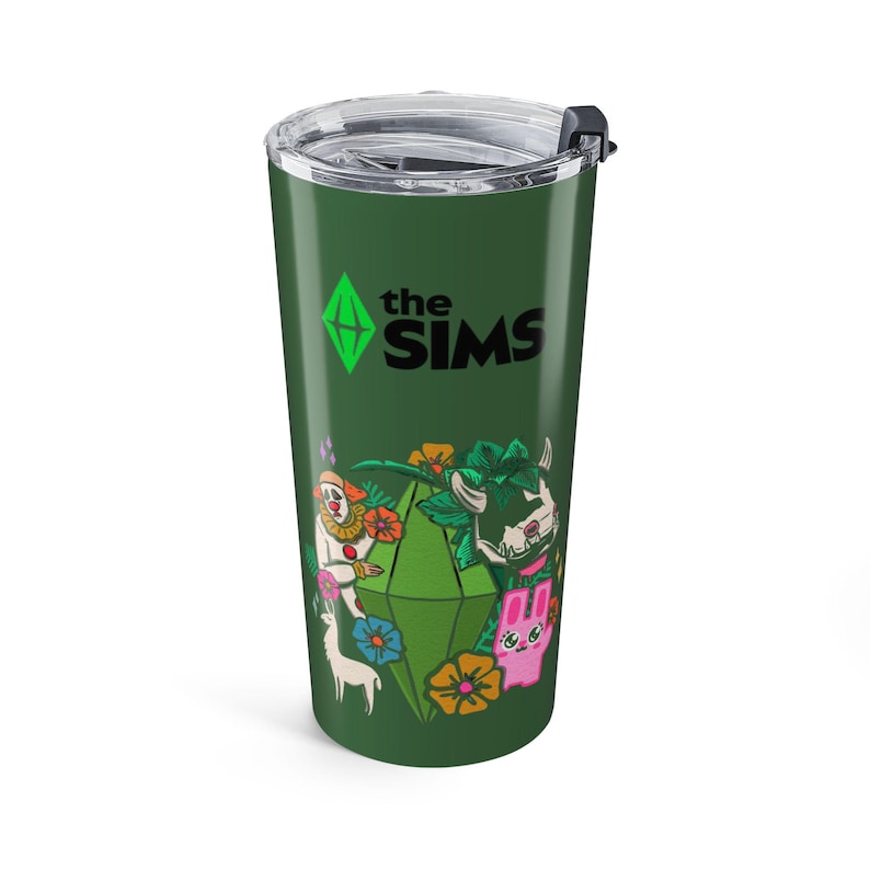 Copo térmico The Sims Plumbob Characters | 590ml (20oz) imagem 1