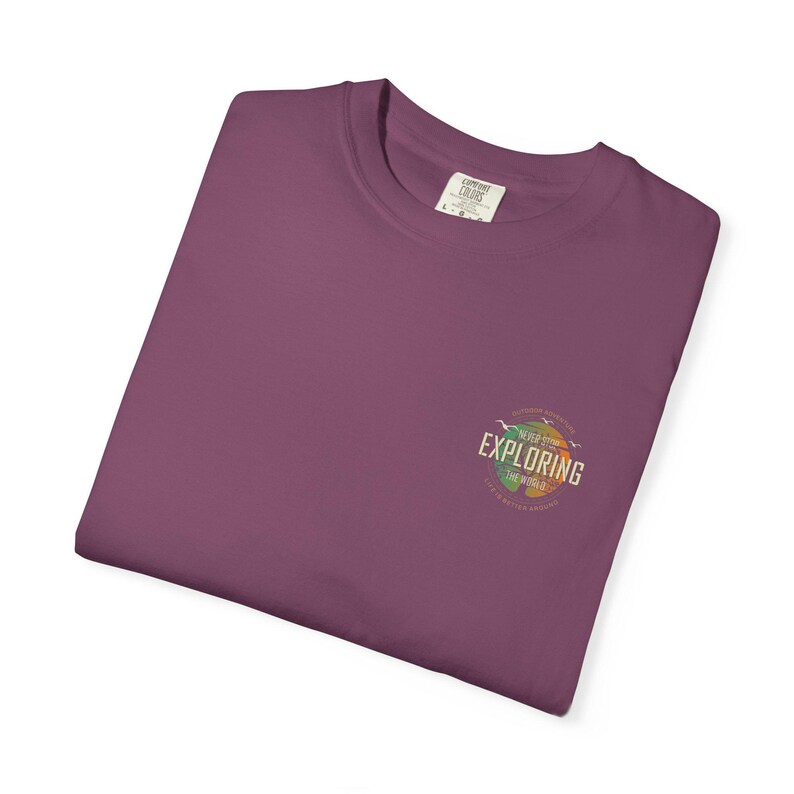 Road Trip Grafisk T-shirt | Vintage Kamerakollage, Tryck Baktill bild 18