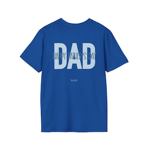 DAD T-Shirt | Happy Father's Day, Vintage Hat Graphic image 9