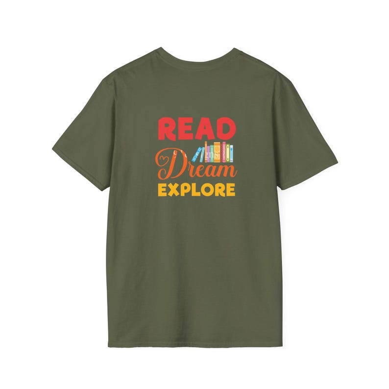 Book Lover tee | Read,dream,explore graphic T-Shirt image 10
