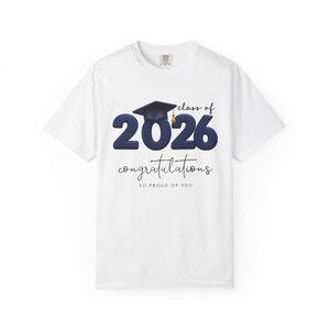 Class of 2026 Graduation 2026 T-Shirt | Congratulations Cap Toss image 2