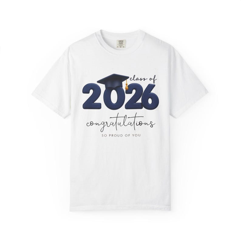 Class of 2026 Graduation 2026 T-Shirt | Congratulations Cap Toss image 2