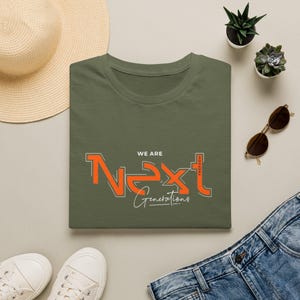 Motivational Graphic Tee | We Are Next Generations T-Shirt image 9