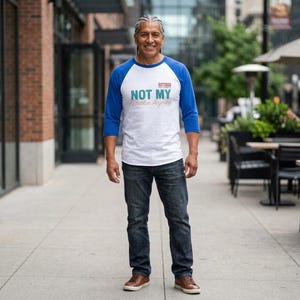 Retired Not My Problem Anymore Raglan image 2