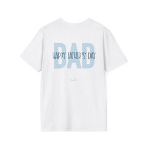 DAD T-Shirt | Happy Father's Day, Vintage Hat Graphic image 4