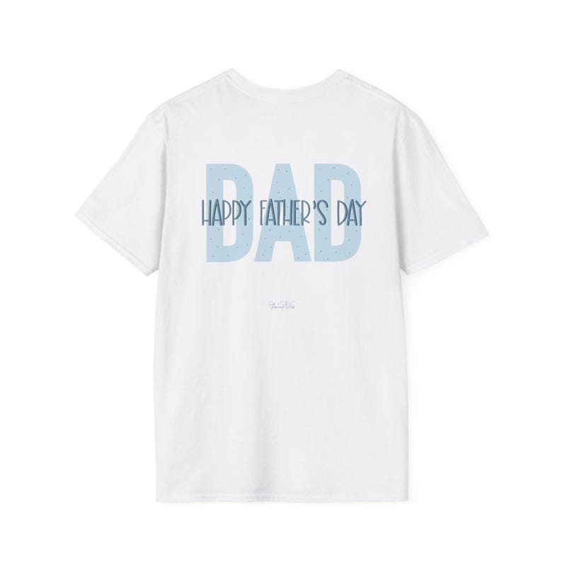 DAD T-Shirt | Happy Father's Day, Vintage Hat Graphic image 4