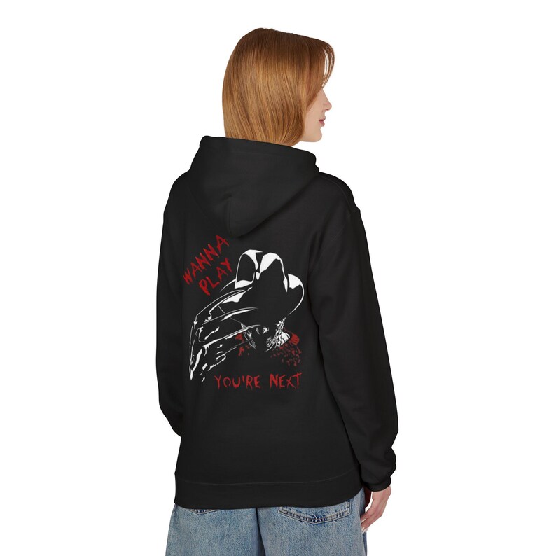 Sweat-shirt Freddy Krueger Cauchemar | Sweat à capuche d'horreur pour Halloween image 13