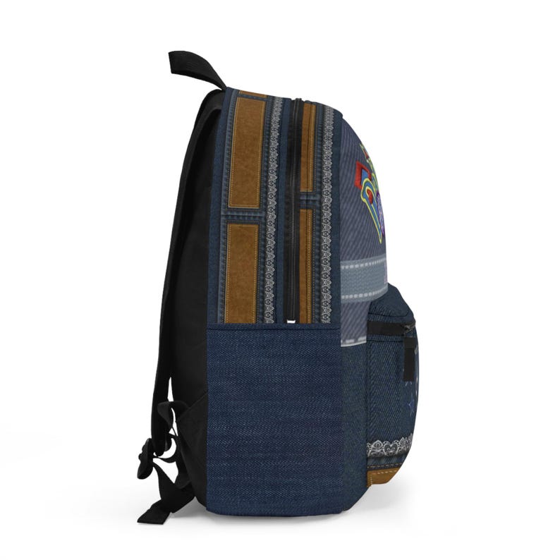 Personalisierter Tanz-Jeansrucksack | Bestickter Kinderrucksack mit Namen Bild 6