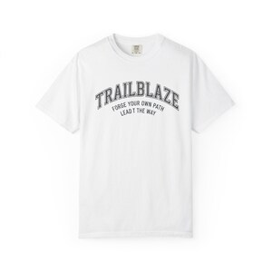 Trailblaze 'Trailblaze Forge Your Own Path' T-Shirt | Vintage Athletic Graphic image 3
