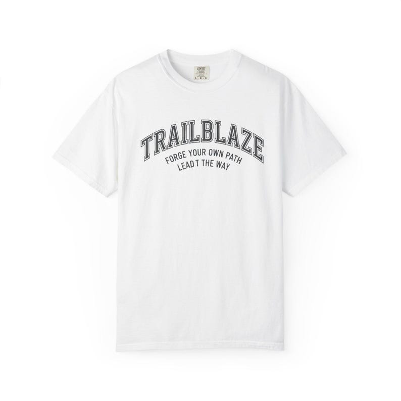 Trailblaze 'Trailblaze Forge Your Own Path' T-Shirt | Vintage Athletic Graphic image 3