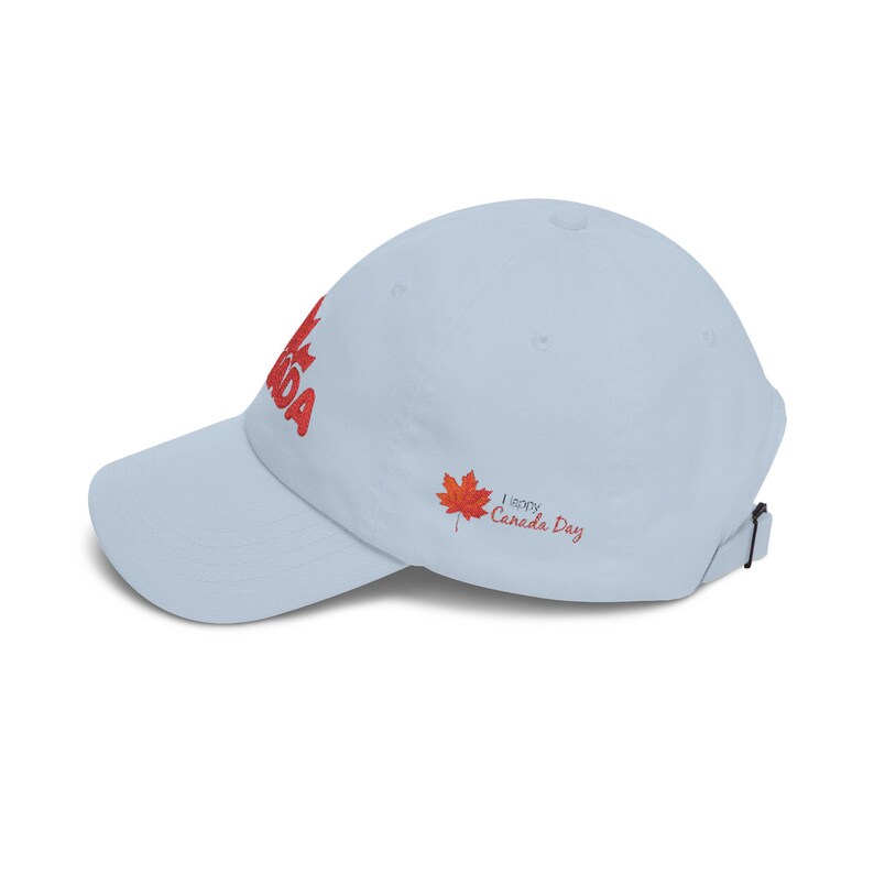 Happy Canada Day geborduurde papa-pet met esdoornblad | Zachte katoenen honkbalhoed afbeelding 10