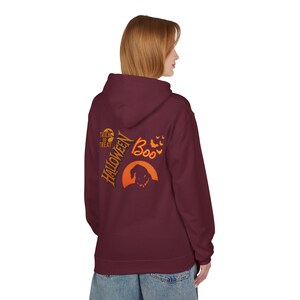 Halloween Boo Hoodie | Trick or Treat Pumpkin Spooky Design image 17