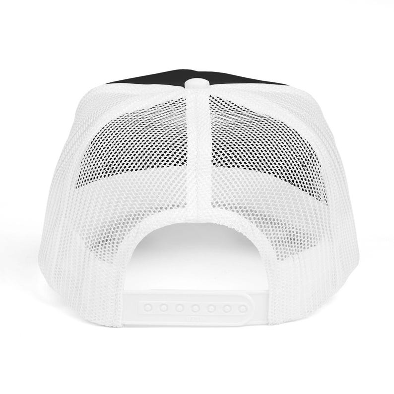 Camp Life Foam Trucker Hat | Camping Logo Mesh Cap image 4
