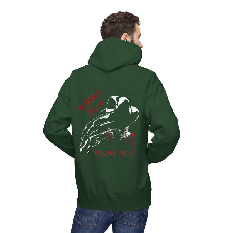 Sweat-shirt Freddy Krueger Cauchemar | Sweat à capuche d'horreur pour Halloween image 9