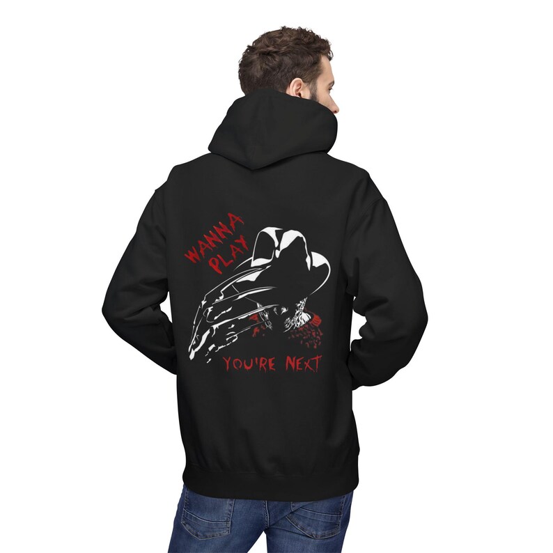 Sweat-shirt Freddy Krueger Cauchemar | Sweat à capuche d'horreur pour Halloween image 7