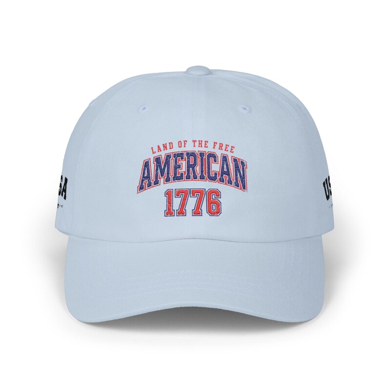 Bestickte amerikanische 1776 Dad Cap | Land der freien Vaterländischen Baseballmütze Bild 12