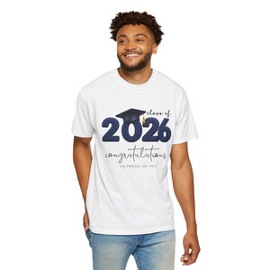 Class of 2026 Graduation 2026 T-Shirt | Congratulations Cap Toss image 14