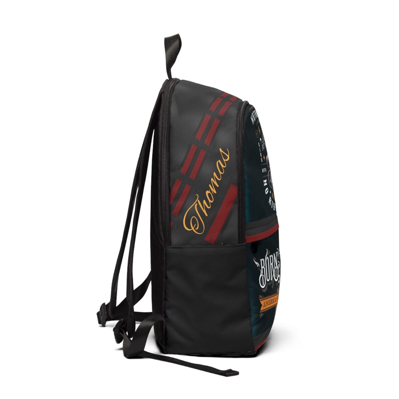 American Legend Motorcycle Backpack | Custom Biker Skull Gift image 6
